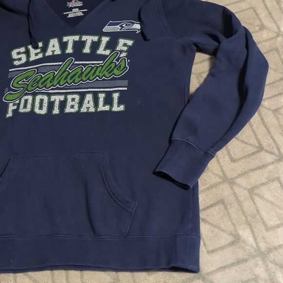 Seattle Seahawks Blue Hoodie - Picture 4 of 7